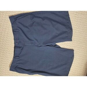 Greg Norman Golf Shorts Mens 42 Navy Blue Excellent Stretch Performance Shark